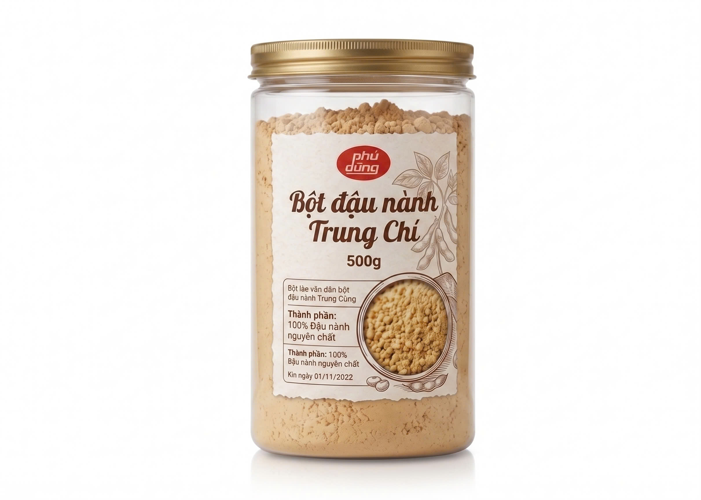 Bột Đậu Nành Trung Chí 500g