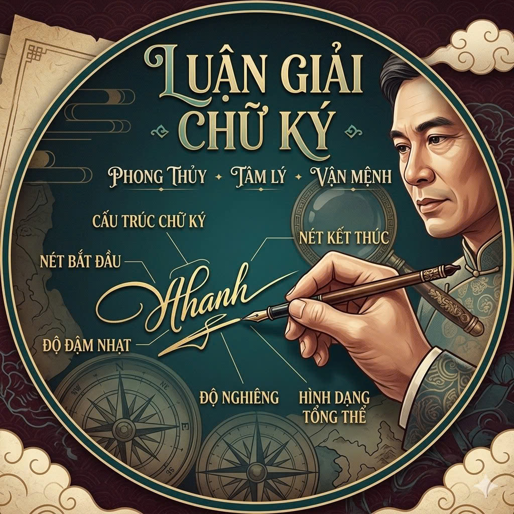 Luận giải chữ ký - PHONG THỦY - TÂM LÝ - VẬN MỆNH
